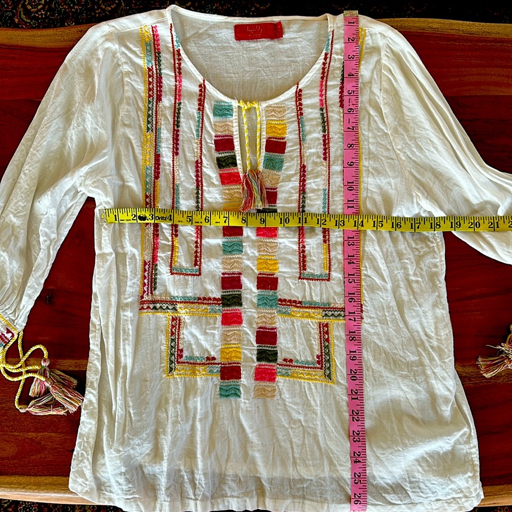 Tiger lily blouse.